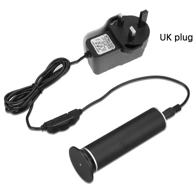 Электрический полировщик для ног пилка для ног удаление натоптышей перезаряжаемые педикюр инструменты с 60 шт шлифовальной бумаги - Цвет: Black-UK plug