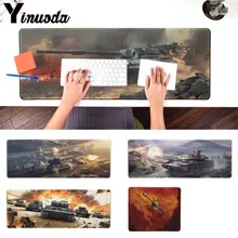 Yinuoda простой дизайн world of tanks большой Мышь pad PC компьютер коврики размеры для 180*220 200*250 250*900 300*400 и 900*290*2 мм