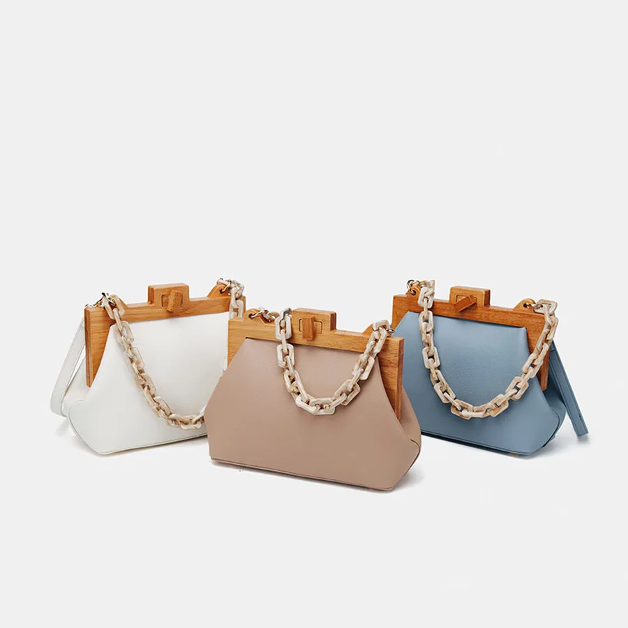 Najtaniej Torebka damska torebka wiadro klamerka torba wieczorowa Ins łańcuch akrylowy luksusowa torebka damska bankietowa kopertówka torba na ramię Sac