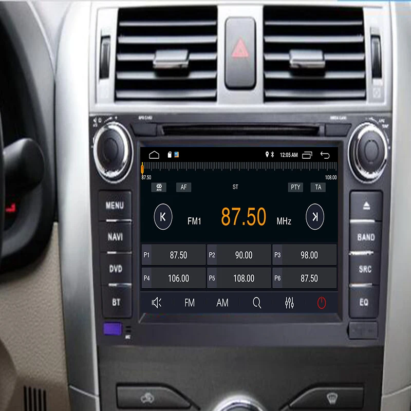 

2 Din Car Radio GPS Android 9.0 8 CORE Car DVD Player For Toyota Corolla /AURIS/Altis/2012 2013 Tape Recorder Stereo FM Wifi 4G
