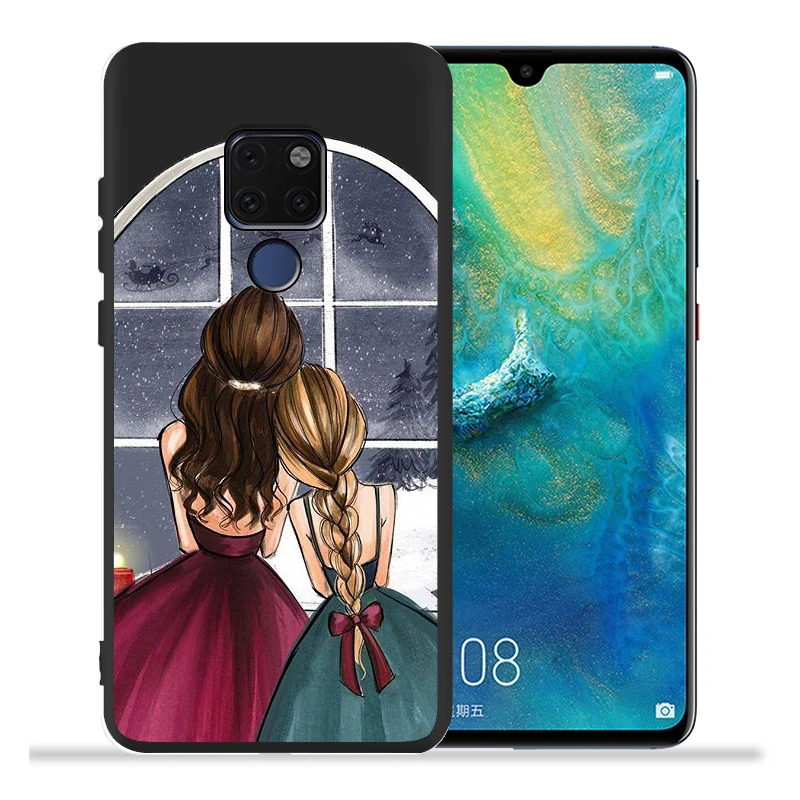 Модный чехол для мамы, супер мамы, девочки, для huawei mate 20 Lite mate 10 Lite mate 20 Pro Coque для Nova 4e 3 Nova3i, задняя крышка