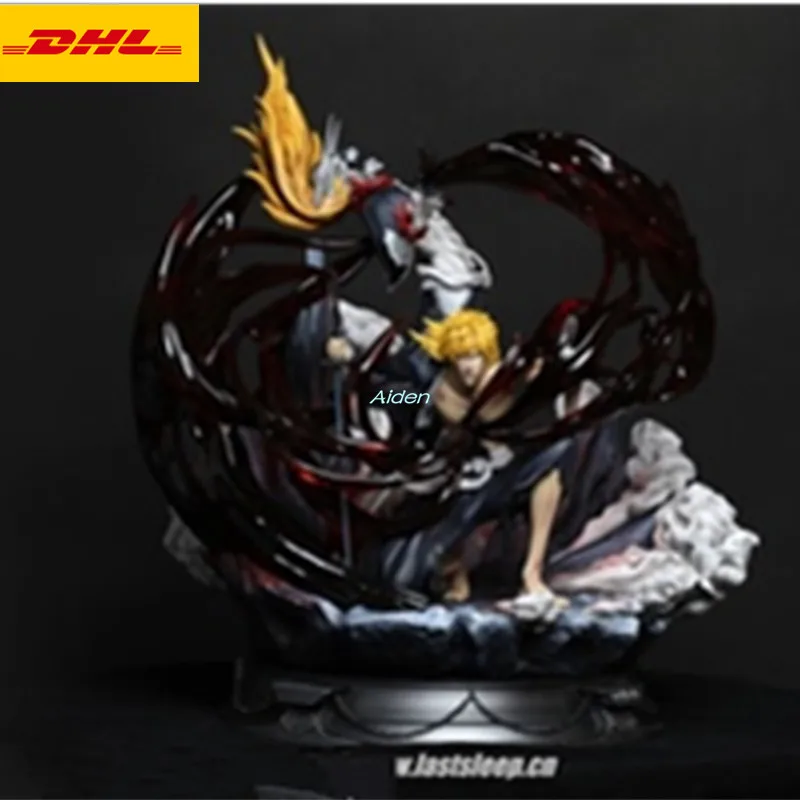 

17" BLEACH Statue Kurosaki Ichigo Bust Full-Length Portrait GK Action Figure Collectible Model Toy BOX 43 CM Z415
