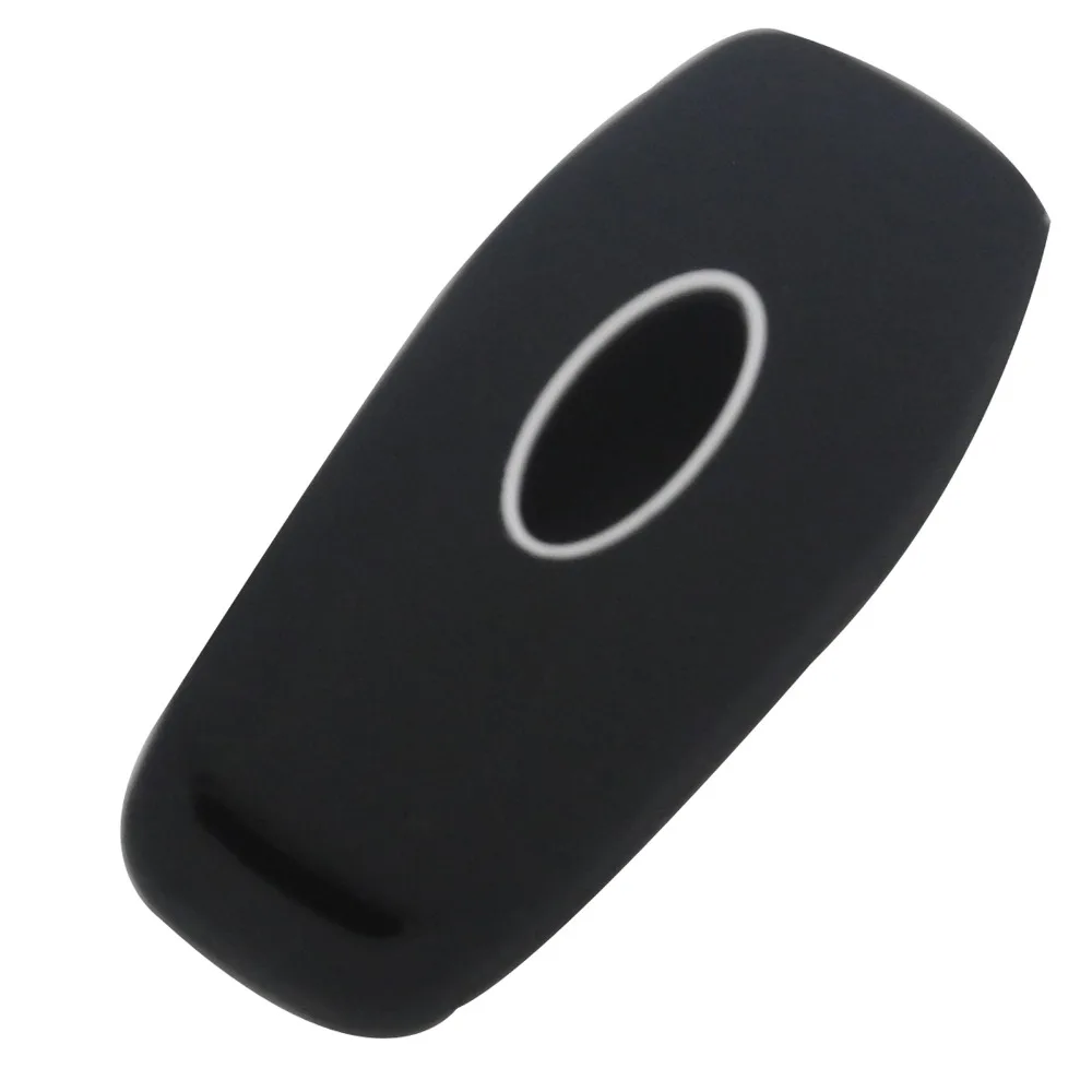 Keyforkess 30 pz/lotto Smart Keyless copertura del Silicone per FORD Mustang Fusion Explorer bordo F-150 chiave a distanza caso Holder Bag 4 pulsante 10 3
