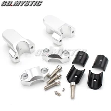 22 мм или мм 28 ЧПУ алюминий мотоцикл рукоятка Зажим Руль управления для мотоциклов стояк Регулируемый Kawasaki Suzuki Yamaha Honda BMW KTM