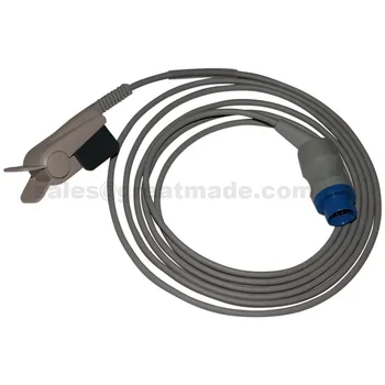 

Compatible with Mennen Vitalogik 4000 4500 5000 5500 Adult finger clip spo2 Sensor With nellcor OXIMAX Round 13Pin L=3M