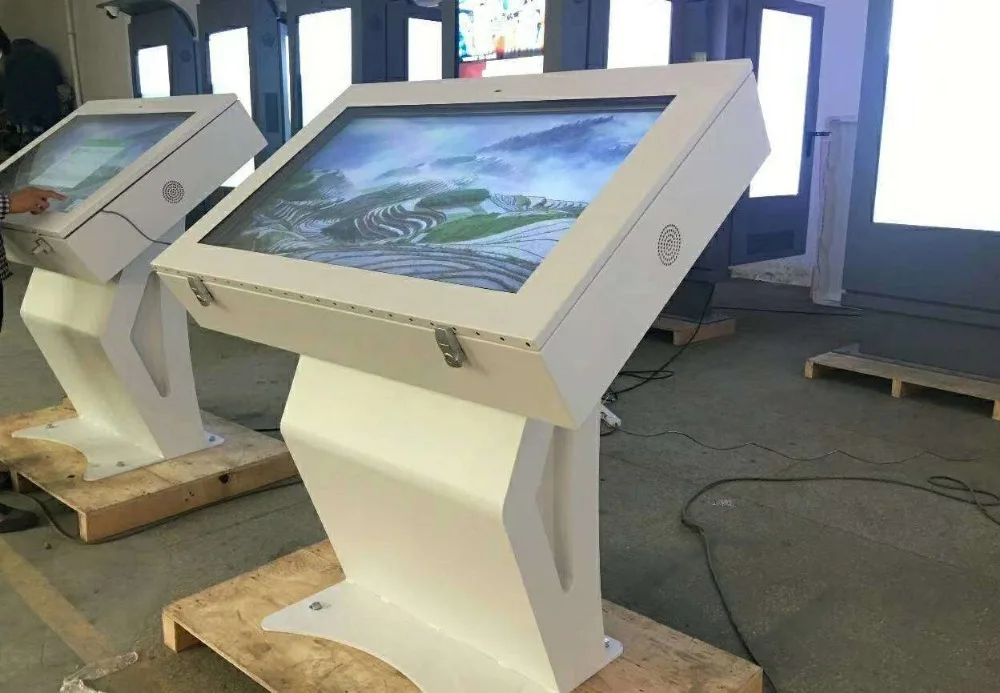 BEST OEM outdoor screen display 43 49 55 65 inch TFT lcd led full hd digital signage kiosk