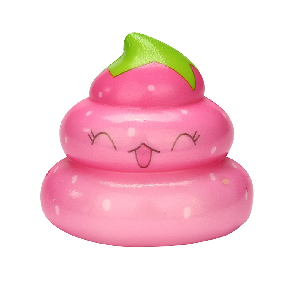 Мягкими каваи Yummy фрукты Poo медленно поднимающийся крем ароматизированные игрушки для снятия стресса 3,25