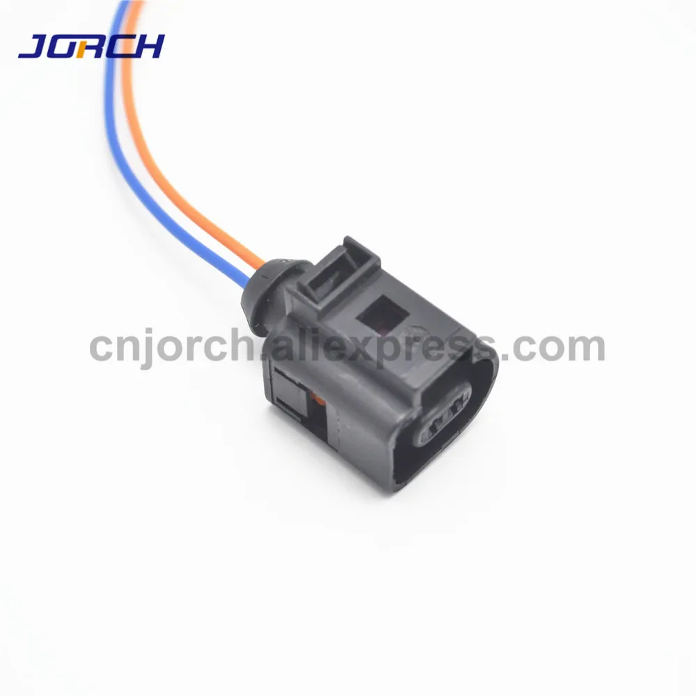 1 комплект 2pin автоматические электрические провода разъем проводки 1J0973702 для VW Audi A4 A6 A8 Q5 Q7 2004-2009 1J0 973 702