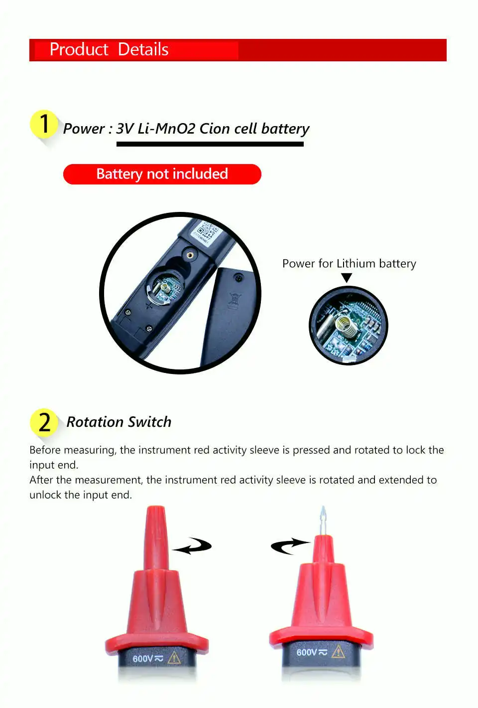 Uni-t Ut118B Цифровой Амперметр мультиметр 3000 отсчетов Ac/dc Ef Функция Ручка Тип Цифровой мультиметры метр детектор Тестер