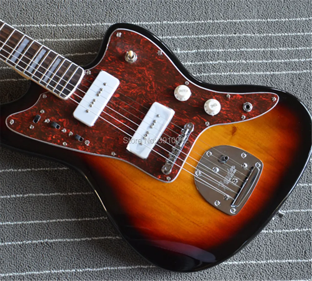 Factory Outlet High Quality Jazzmaster deluxe Jaguar electric guitar Sunset Color All color Available 