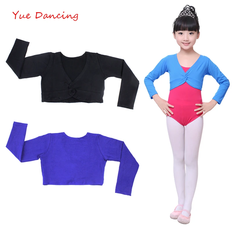 От 3 до 14 лет, детская танцевальная шаль из лайкры, хлопковая балетная танцевальная куртка кардиган, квадратная танцевальная одежда осенне-зимнее теплое балетное пальто