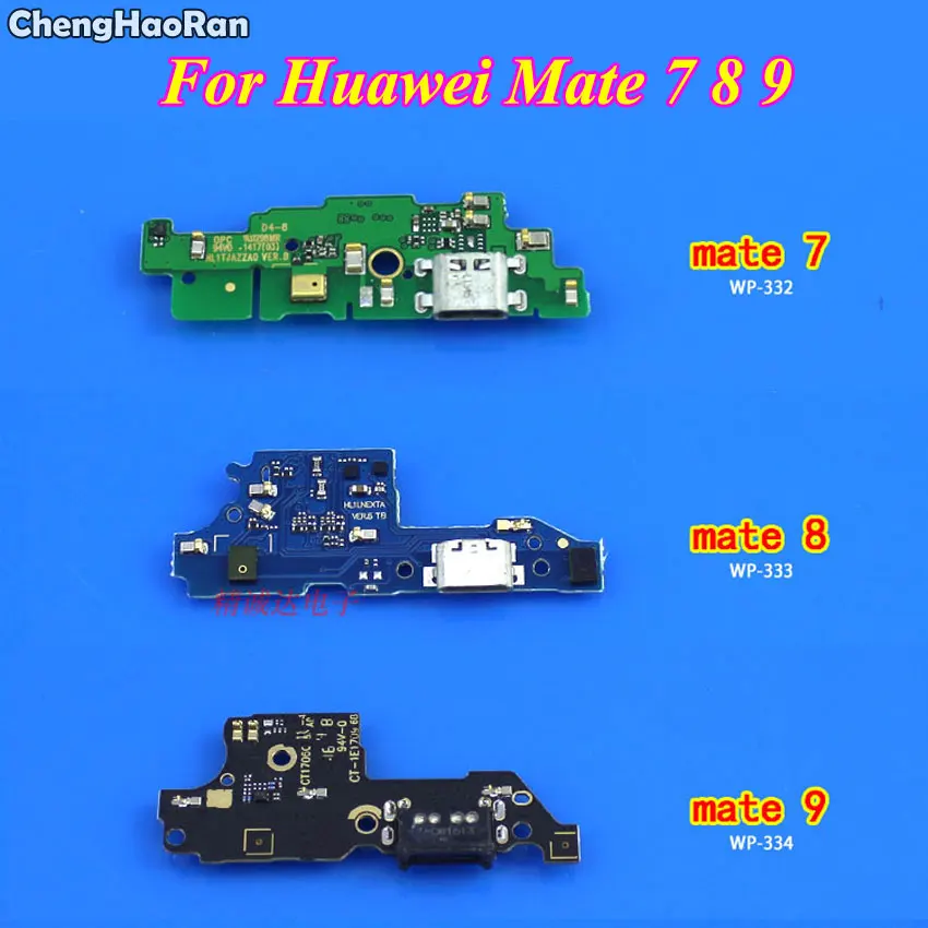 

ChengHaoRan 1Piece For Huawei Mate 7 8 9 Mate S Micro Dock Connector USB Charging Charge Board Port Flex Cable Repair Parts