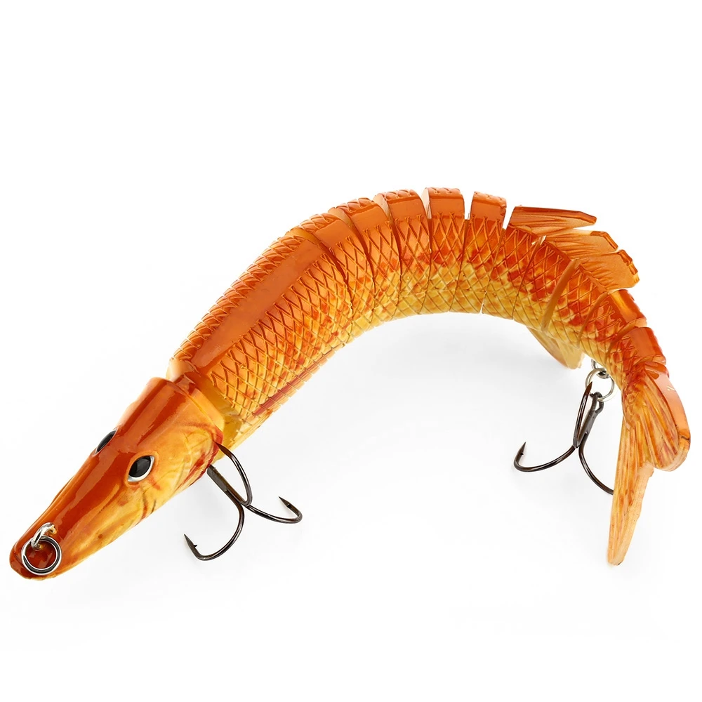 

13 Sections pike Multi Jointed Fishing Lure 30cm Swim-bait Fishing bait Fishing Tackle Lure with Sharp Hooks