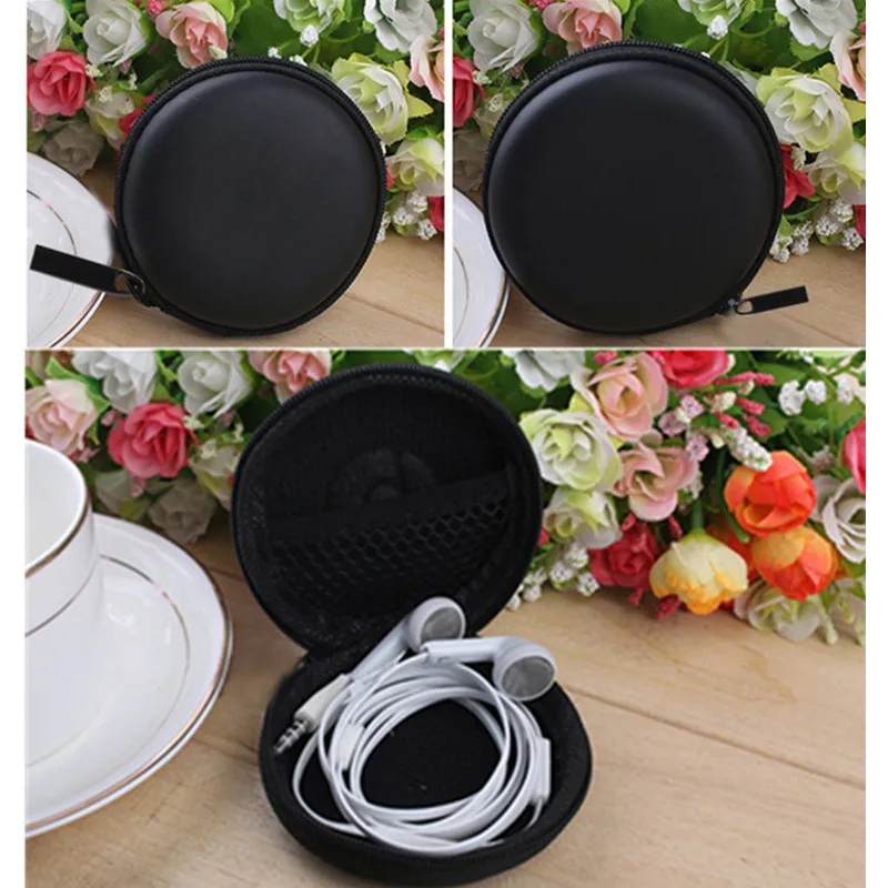 

Earphone Holder Case Storage Carrying Hard Bag Box Case For Earphone Headphone Accessories Earbuds memory Card USB Cable
