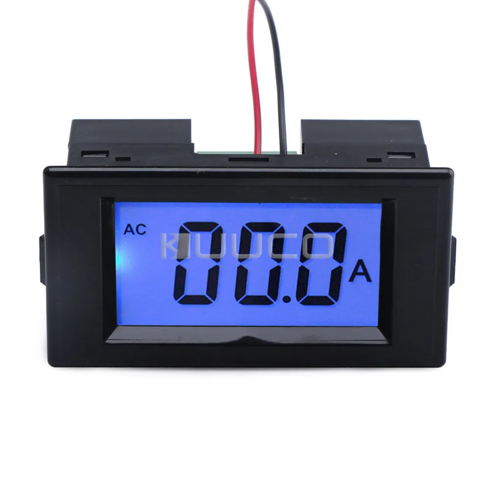 AC 0 ~ 50A монитор тока ЖК-дисплей цифровой амперметр AC80 500V тестер 110 V/220 V Амперметр +