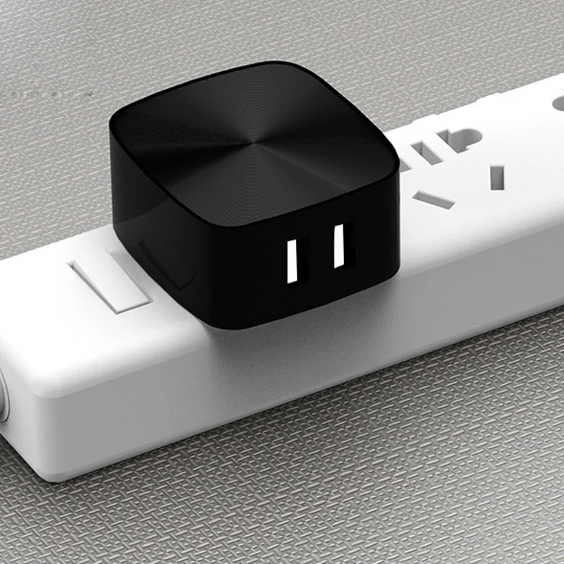 Путешествия зарядное устройство адаптер 5 в 2.4A Dual USB быстрой зарядки блок вилки соединителя для США ЕС Великобритания