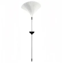 2 шт. на солнечных батареях Цвет Изменение Солнечный волоконно-оптический свет сад путь декор для дворика лампы