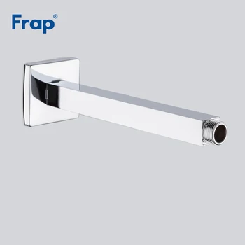 

Frap New Bathroom 20cm Shower Arm Shower Faucet Fix Arm Chrome Brass Wall Ceiling Mounted Shower Arm Pipes Accessories Y81018