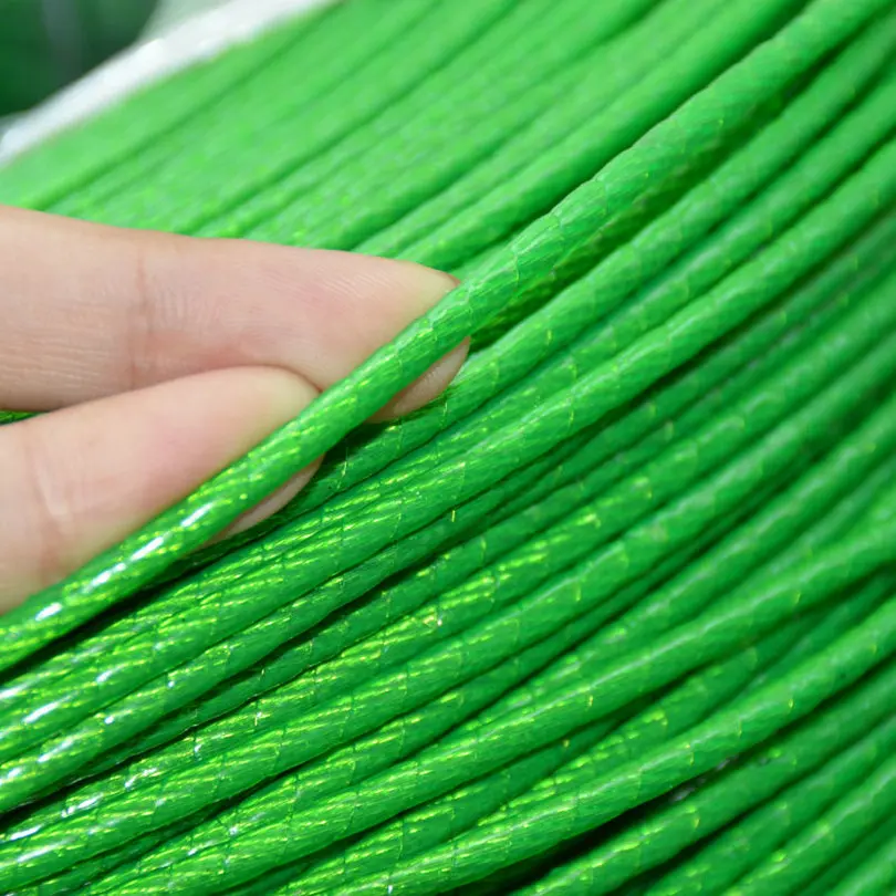 Green PVC coating wire rope cable (2)