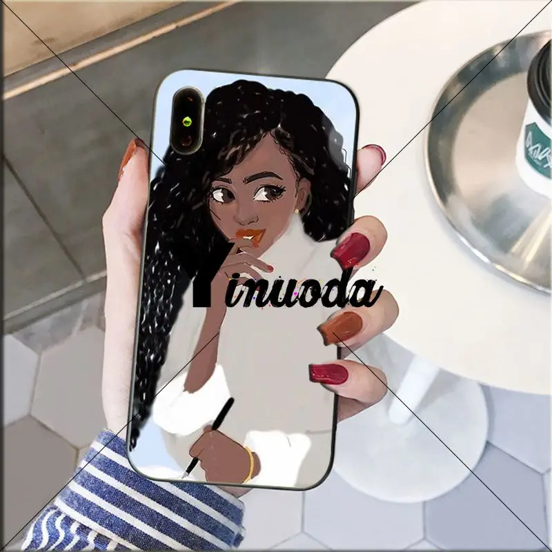 African personality girl