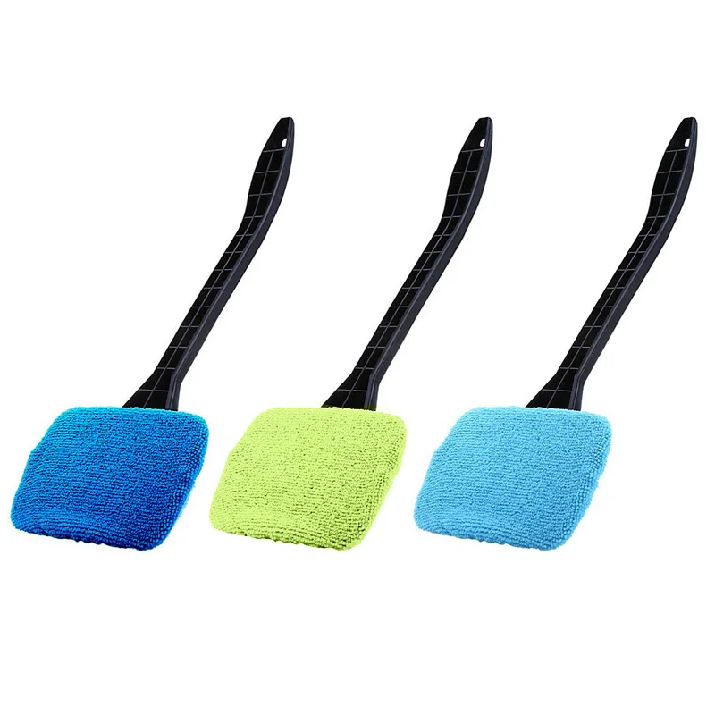 Auto Car Windshield Cleaner Microfiber Plastic Window Cleaner Long