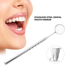 1 шт. стоматологическое зеркало из нержавеющей стали стоматологическое зеркало одонтоскоп стоматологическое оборудование зубочистка инструмент гигиены