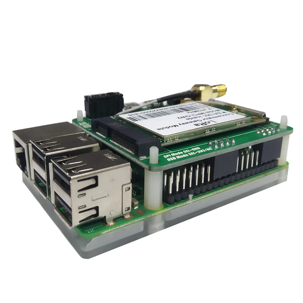 Модуль шлюза концентратора NIMI PCIE LoRa Raspberry Pi3 комплект разработчиков LoRaWan 1.0.2