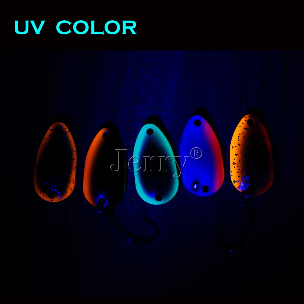 Cucharas de trucha Jerry 2g de latón spinning cucharas de pesca micro metal señuelos área de pesca de trucha ultraligera Cucharas de trucha Jerry 2g de latón spinning cucharas de pesca micro metal señuelos área de pesca de trucha ultraligera