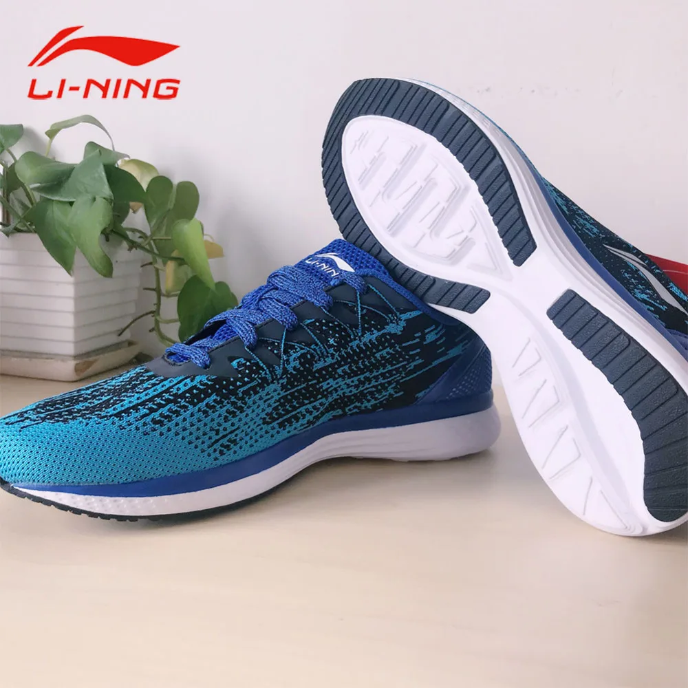 

Li-Ning Men Breathable Textile Reflective Running Shoes Speed Star Cushioning Light Sneakers ARHM063