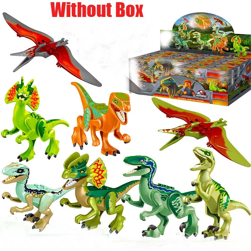 

Jurassic World 2 Dinosaur Building Blocks Legoings Jurassic Dinosaur Figures Bricks Tyrannosaurus Rex Indominus I-Rex Model Toys