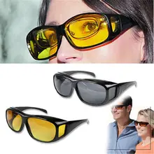 HD Driving Sunglasses Yellow Lens Glasses fashion anti-uv Night Vision For Driver Men/Women