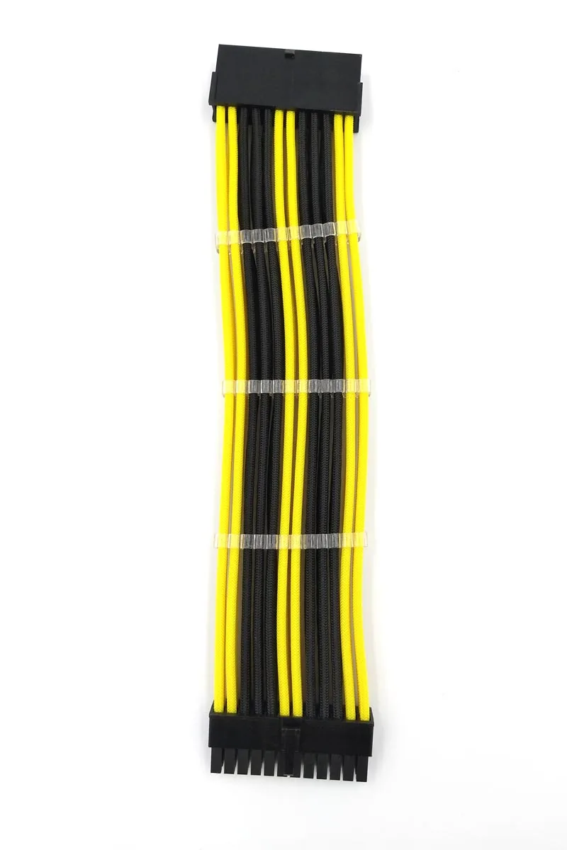 ATX 24Pin_Yellow_Black_extension cable