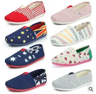 flat canvas shoes for ladies