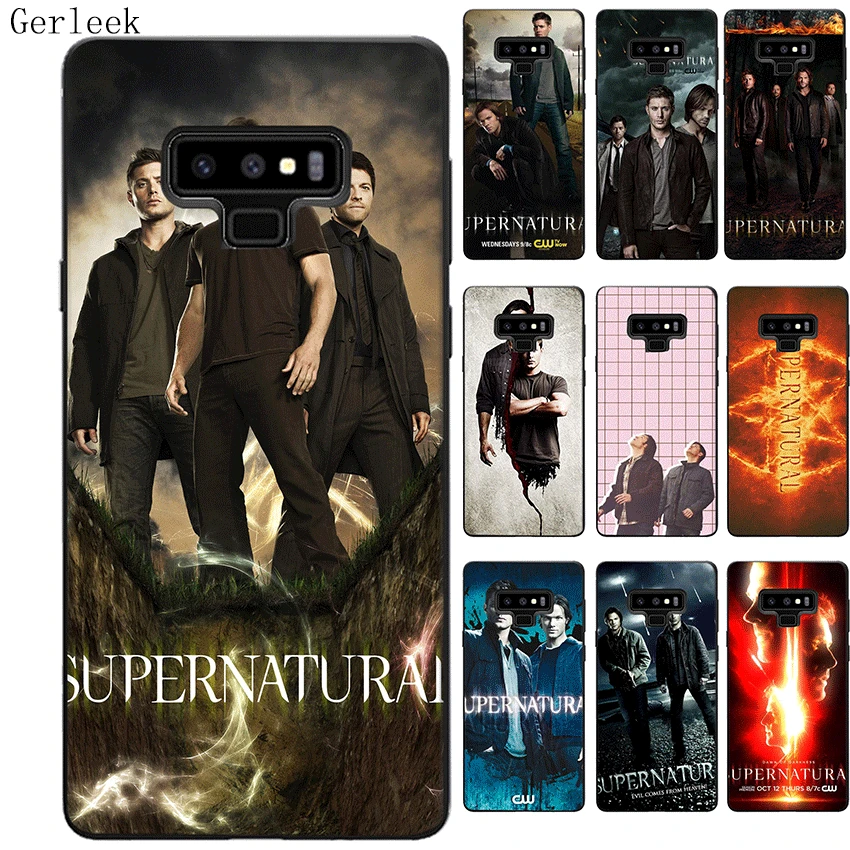 Чехол из ТПУ Desxz Supernatura для Samsung Galaxy A70 A50 A40 A10 A30 A9 A7 A8 A6 A5 A3 J6 | Мобильные телефоны и