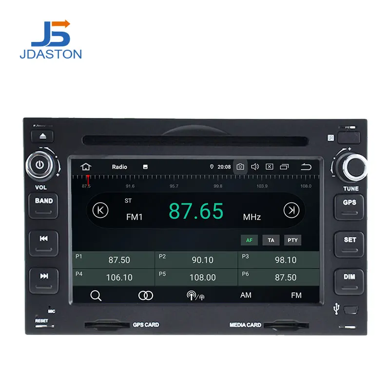 Best JDASTON Android 9.0 Car DVD Player For Volkswagen VW Bora Golf Polo GOLF MK3 Mk4 TRANSPORTER T5 T4 Multimedia Stereo 2 Din Radio 1