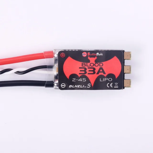 

RS33A BLHELI-S 33A Blheli_S 16.5 BB2 2-4S Brushless ESC Support Dshot600 for FPV Racer