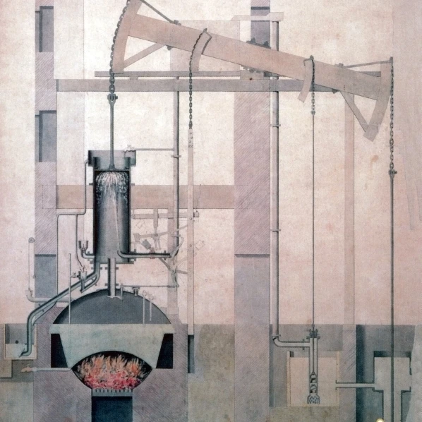 Newcomen Atmospherical Steam Engine Poster Print by Science Source (18 x 24)