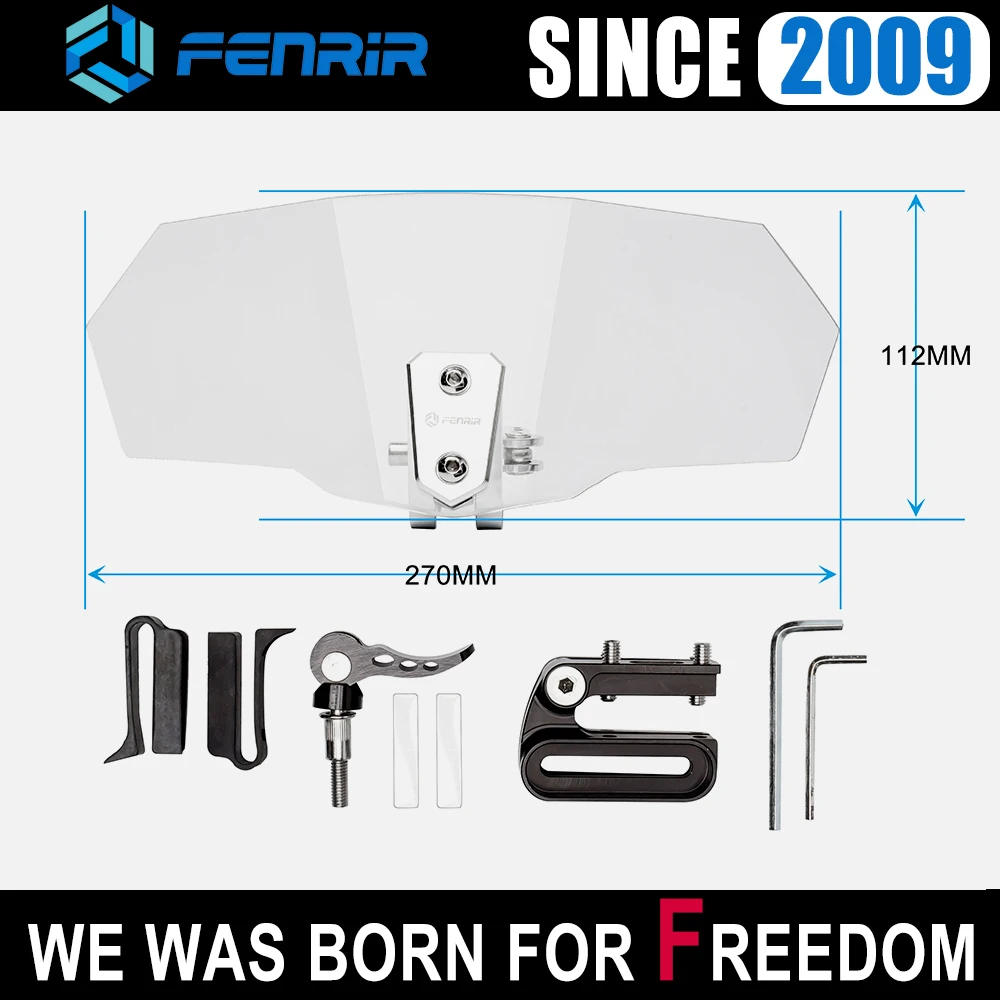 Najtaniej Motocykl deflektor wiatrowy szyba przednia szyba do BMW r 1200 gs honda vfr 800 Yamaha kawasaki versys 650 Triumph Benelli KTM