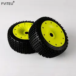 FVITEU резиновый уплотнительный обод маленькие ногти комплект шин Fit 1/5 LOSI 5ive-T 5 T грузовик Rovan LT гоночный грузовик 4WD SLT