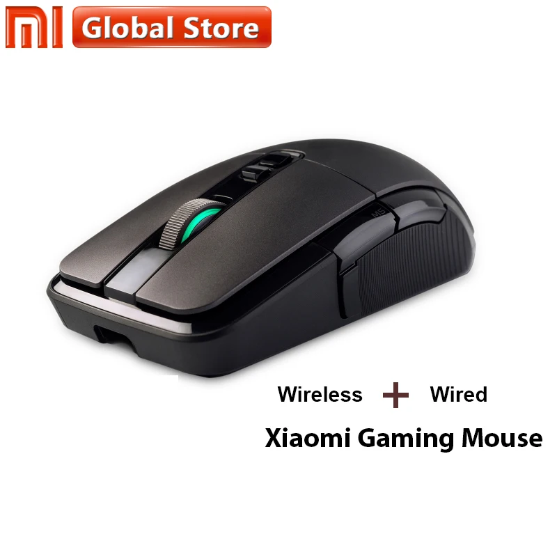 

Original Xiaomi Gaming Mouse Gamer DPI Overwatch PUBG RGB Lights Programming Mouse 7200 Dual Mode Wireless Mouse Dota Mouse Game