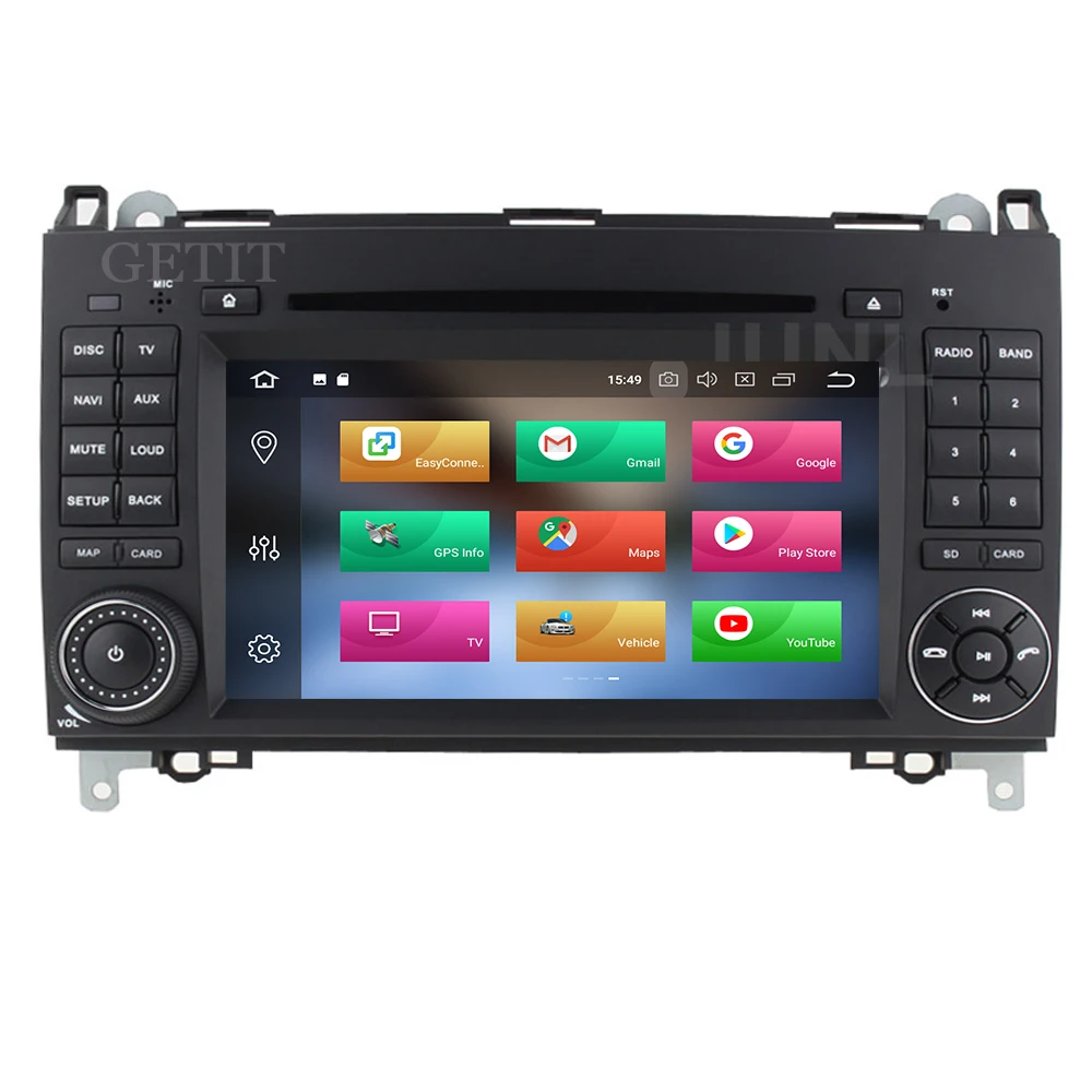 Excellent octa core Android 9.0 Car DVD Player Radio GPS for Mercedes/Benz Vito Viano Sprinter W209 W169 W169 B200 VW Crafter 3