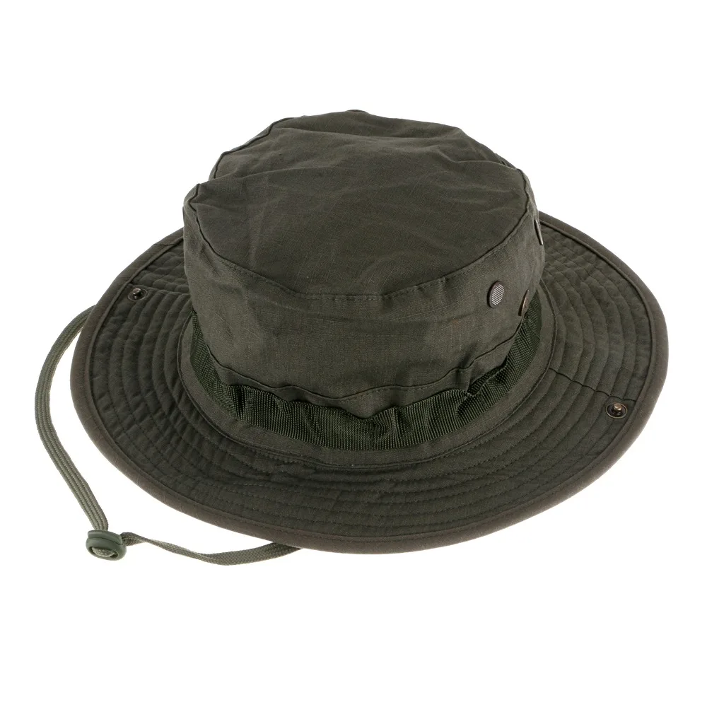 Новая мужская охотничья шляпа Военная Кепка уличная широкая Шляпа Унисекс уличная шапка