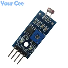 Light Sensor Module Photosensitive Sensitivity Light Sensitive Resistance Light Brightness Detection DIY Electronic Car