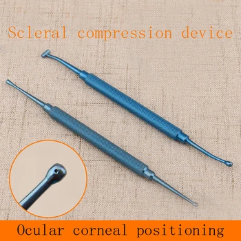 

Ophthalmic Microsurgery Steel Titanium Scleral Compressors Double Scalpel Locators Surgical Tools