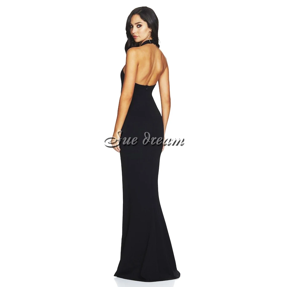 MADONNA GOWN-BLACK back-600x902