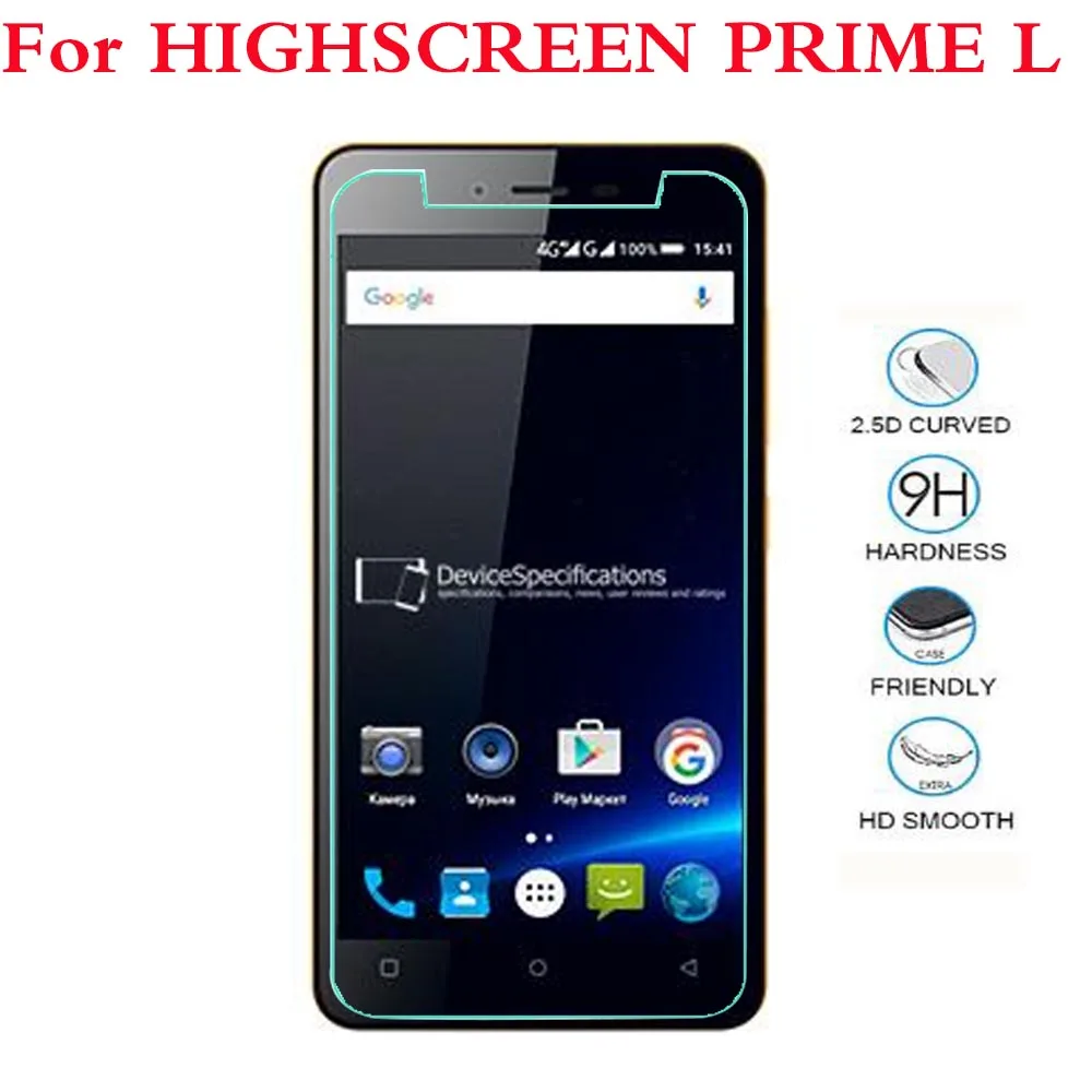 

Tempered Glass For HIGHSCREEN PRIME L Screen Protector Film For HIGHSCREEN PRIME L Protective Glass Front Film