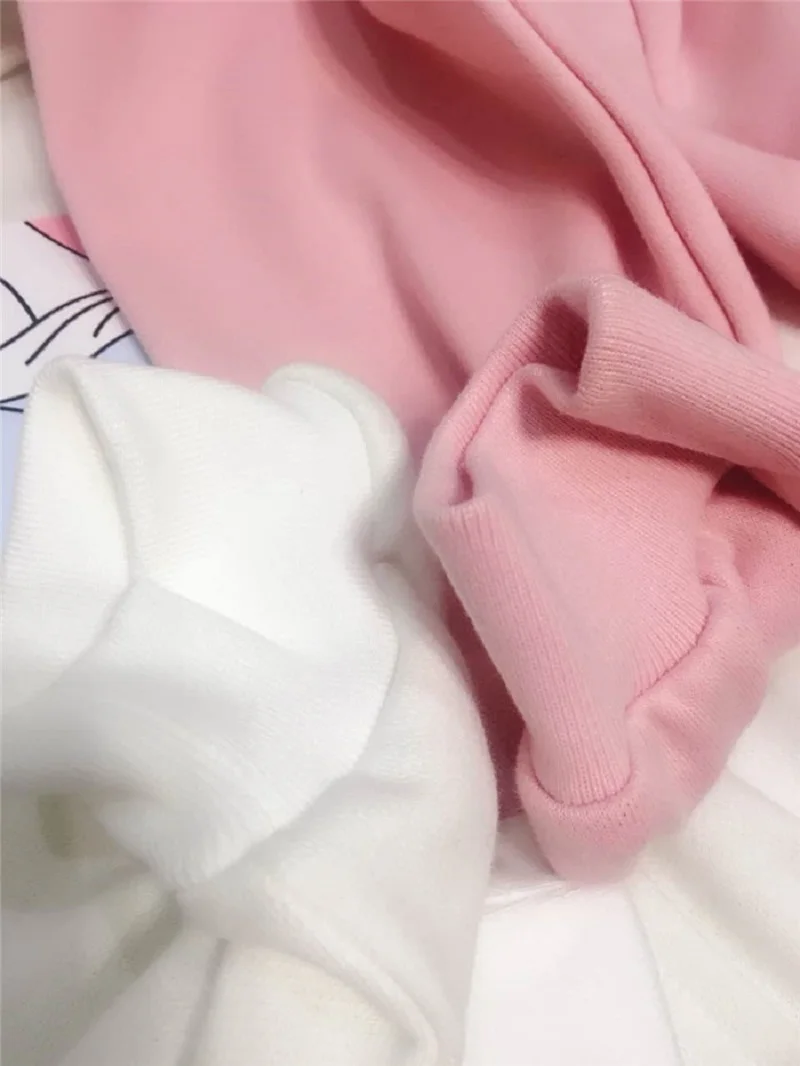 Женские короткие толстовки с капюшоном Kawaii Sweet Dream японский хлопковый Свободный