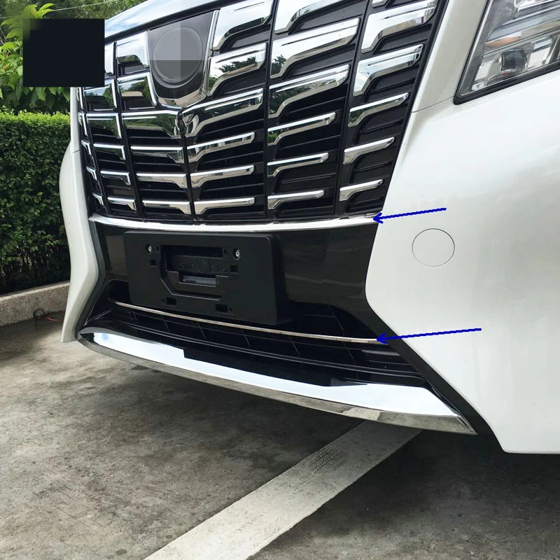 Для Toyota Alphard 2015 18 решетка декоративная отделка полоса световая подпольная под