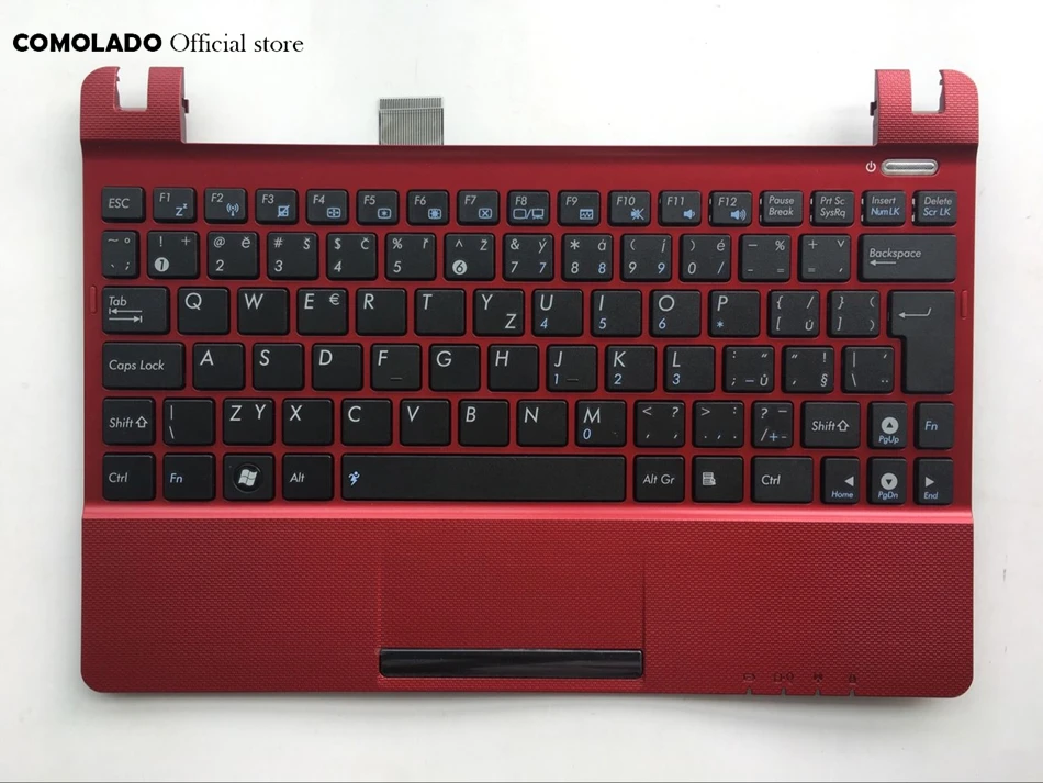 CZ Чешская клавиатура с C оболочкой для ASUS Eee PC X101H X101CH X101 красная Раскладка |