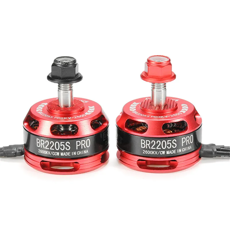 

New Arrival Racerstar Racing Edition 2205 BR2205S PRO 2600KV 2-4S Brushless Motor For X210 X220 250 FPV Frame